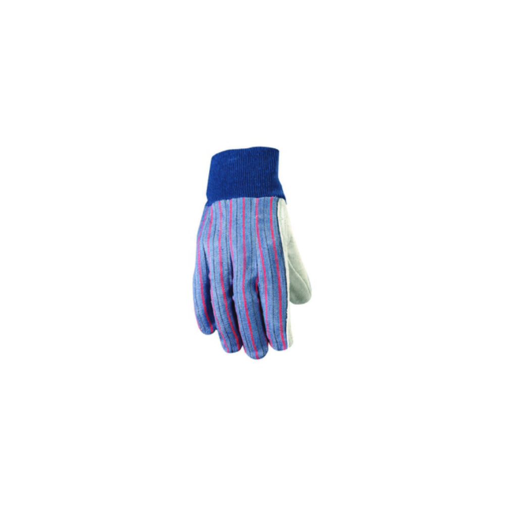 Wells Lamont 13T Clute-Cut Men's Work Gloves, Pearl Gray