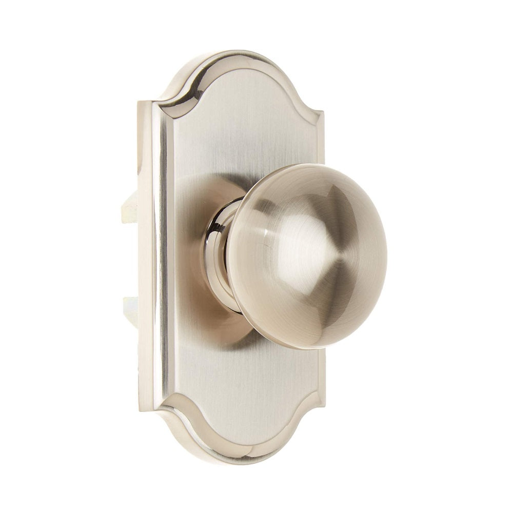 Weslock 01710ININSL20 Impresa Privacy Door Knob, Satin Nickel