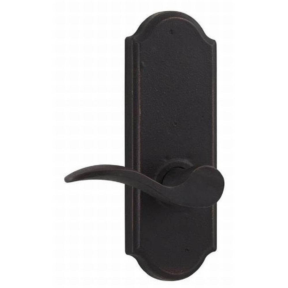 Weslock L7205H1--0020 Left Hand Carlow Half Dummy Door Lever, Oil Rubbed Bronze