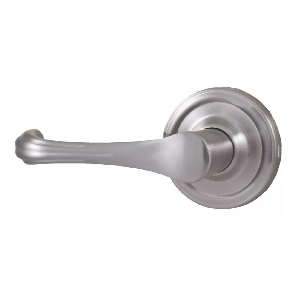 Weslock 00401RNRNSL20 Provence Passage Door Lever, Satin Nickel