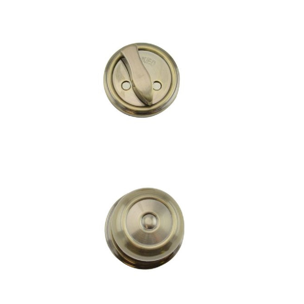 Weslock 02100--ZASL20 Savannah Single Cylinder Interior Handleset, Antique Brass