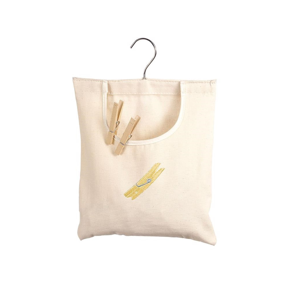 Whitmor 6462-789 Cotton Clothes Pin Bag