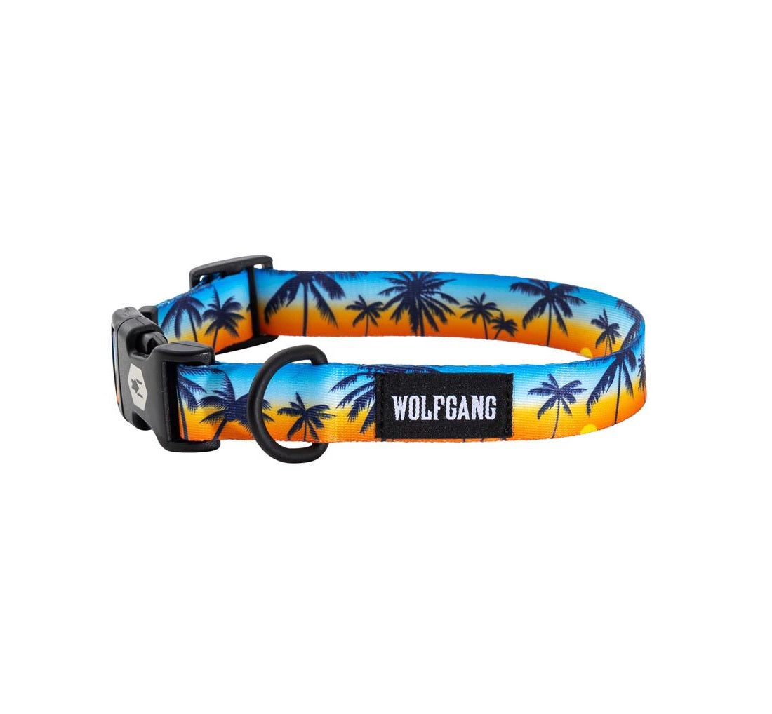 Wolfgang WC-002-86 Sunset palms Adjustable Collar, Polyester