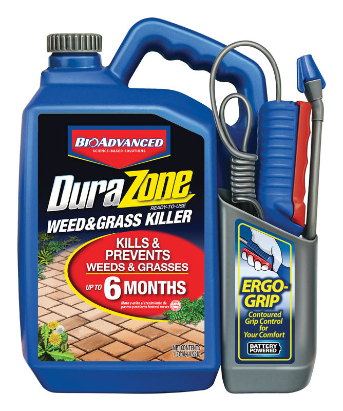 BioAdvanced 704370A Durazone Weed & Grass Killer, 1.3 Gallon