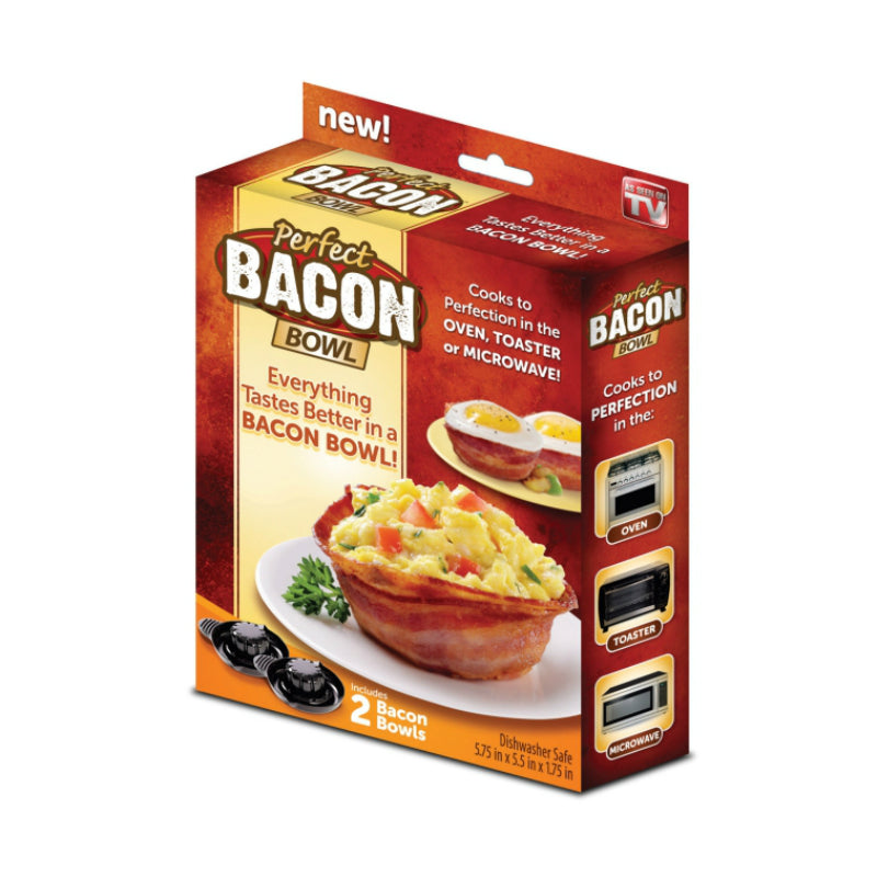 Allstar PN011124 Perfect Bacon Bowl, 2/Pack, 5.75" x 5.5" x 1.75"