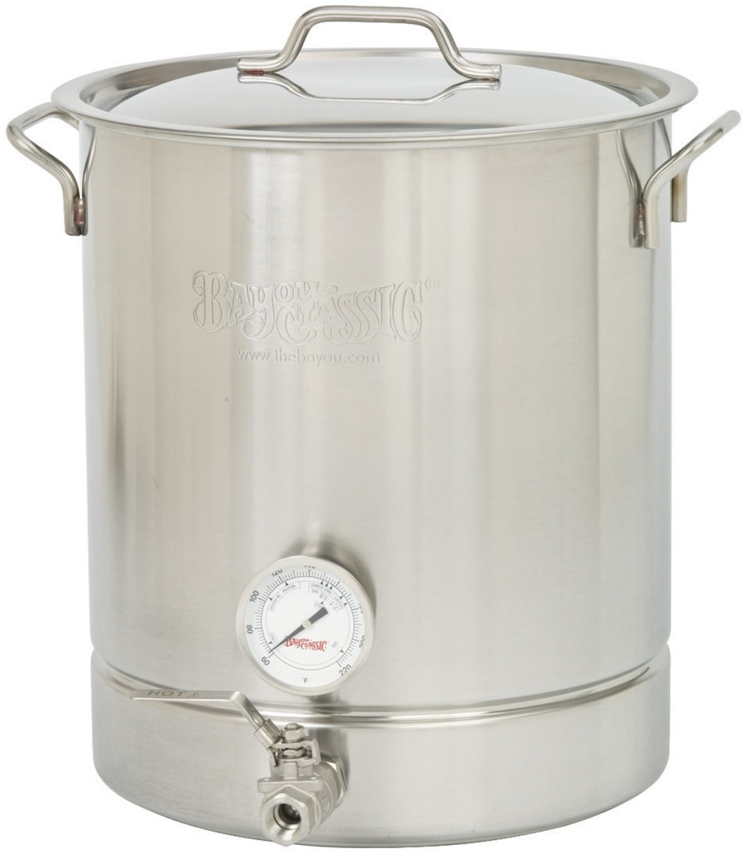Bayou Classic 800-464 Home Brew Kettle, 16 Gallon