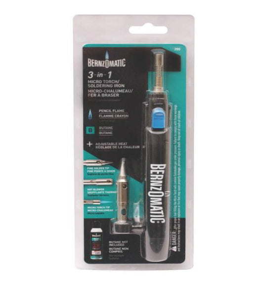 Bernzomatic ST200T 3-In-1 Pen Type Micro Torch