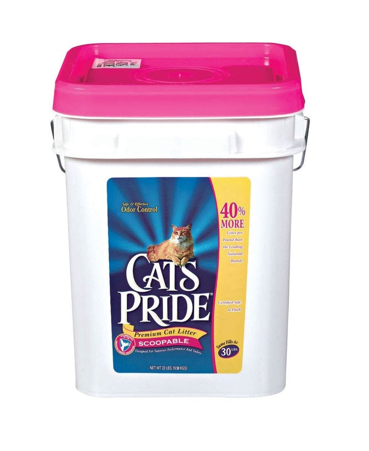 Cat's Pride C01917-C64 Premium Scoopable Cat Litter, 22 Lb