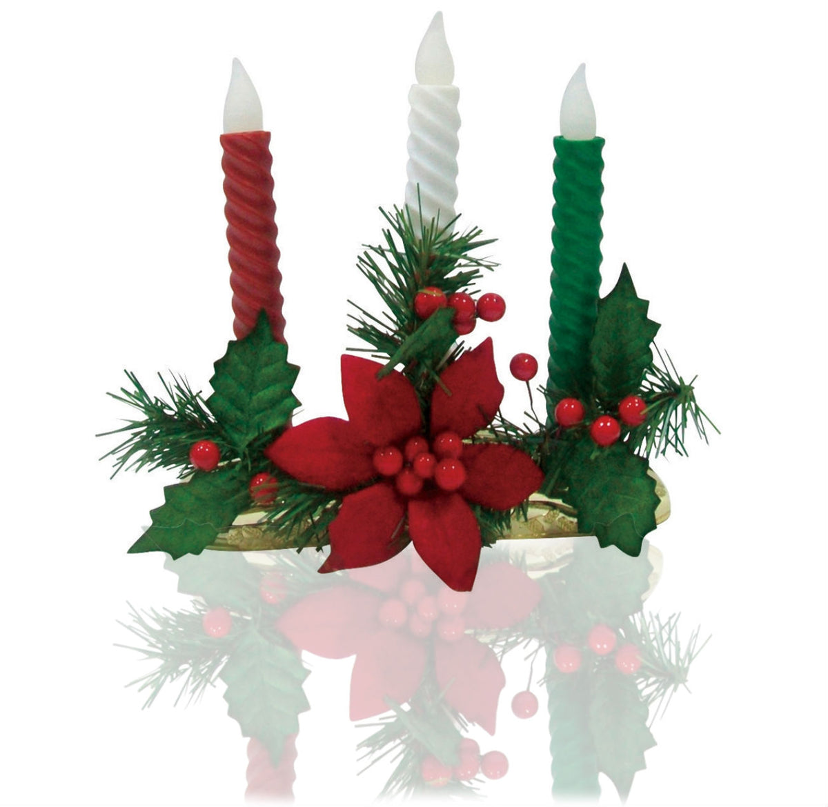 Celebrations 24335-71 Battery Operated LED Candelabra, 9", 3 Piece