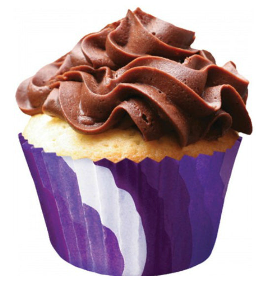 Cupcake Creations 8808 Standard Cupcake Baking Cups, Purple, 32 Count