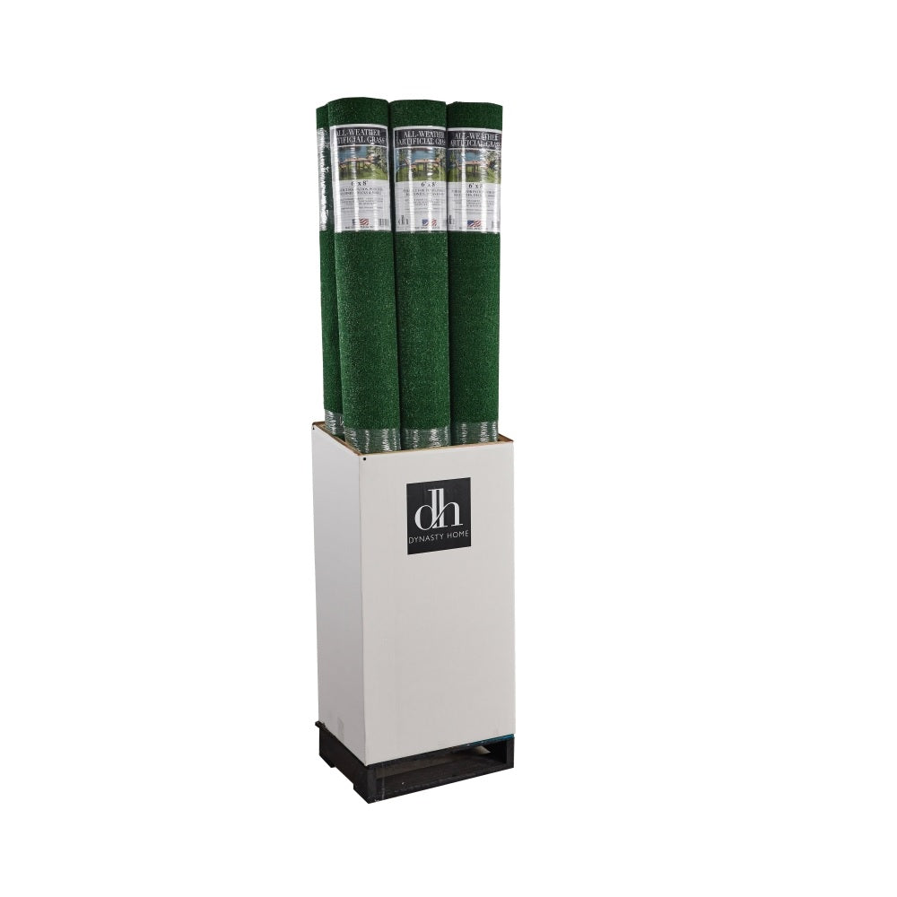 Dynasty Carpet 1301 Artificial Grass Carpet, 1/4 Inch x 8 Feet
