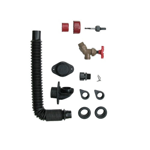EarthMinded F-RN025 DIY Rain Barrel Kit  Plastic