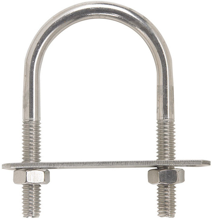 Hampton 02-3451-231 U-Bolt, 5/16" x 2", Stainless Steel