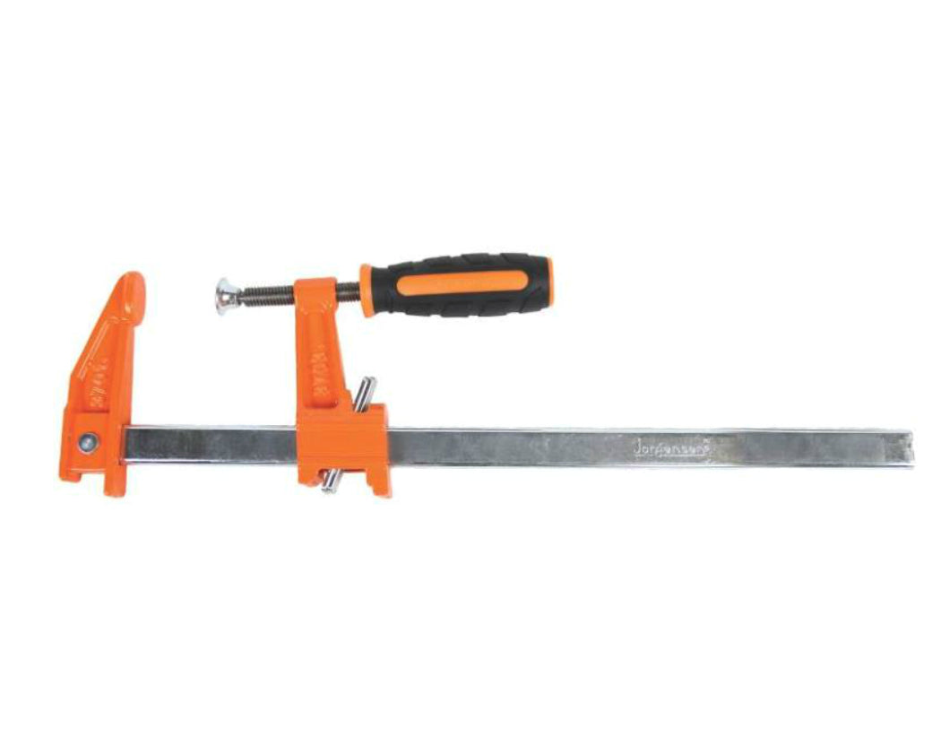 Jorgensen 3730 Adjustable Medium Duty Steel Bar Clamp, 30"