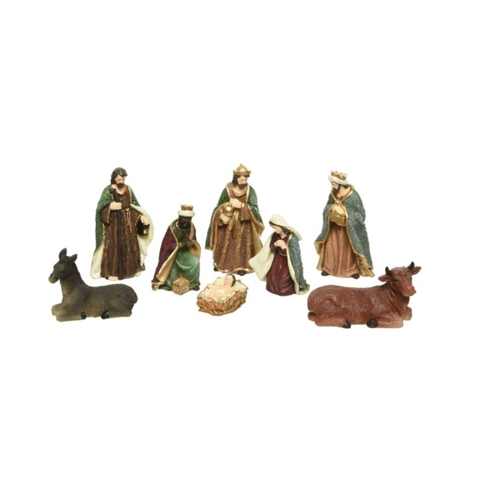 Decoris 596000 Nativity Christmas Decor, Poly
