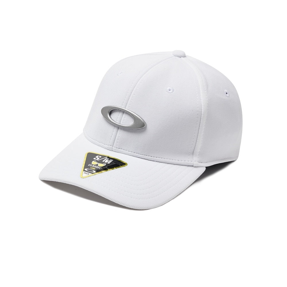Oakley 911545-105-S/M Tincan Cap, White/Grey
