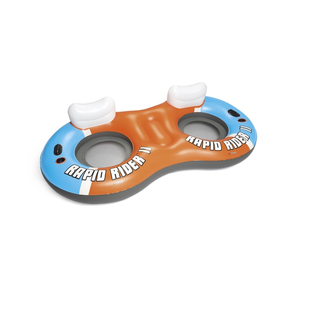 Bestway 43113E Rapid Rider II Floating Tube, Vinyl, Multicolor