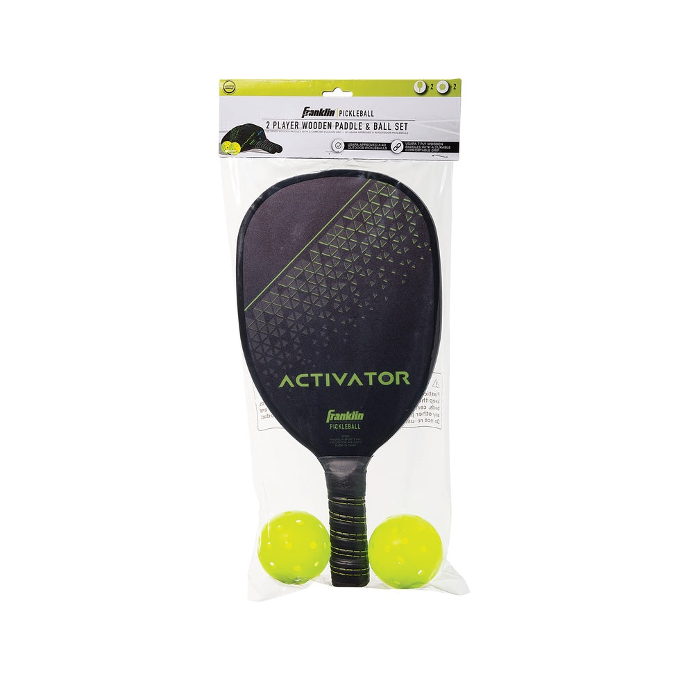 Franklin 52742 Activator Pickleball Set, Wood