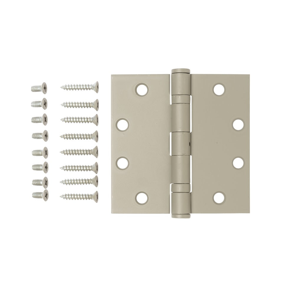 Brinks BC41010 Prime Coat Door Hinge, 4.5", Steel
