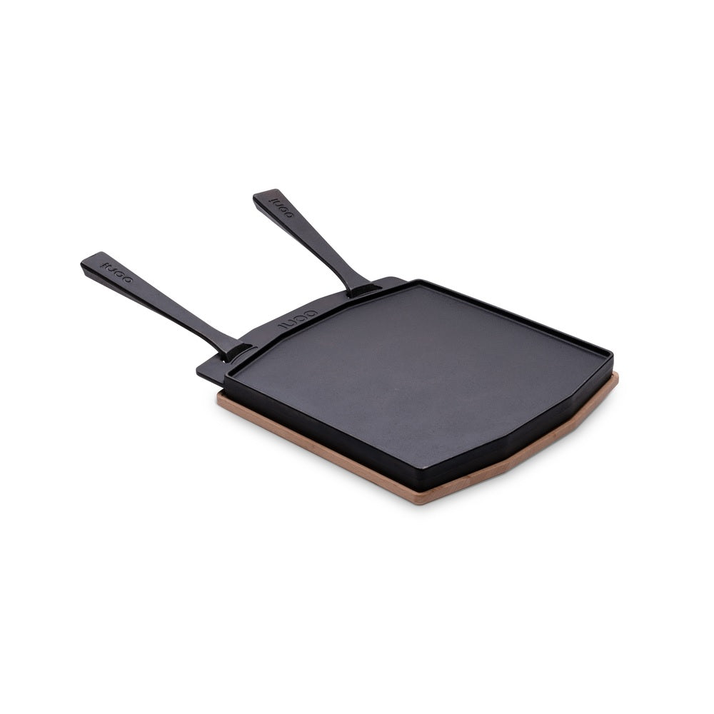 Ooni UU-P0A000 Cast Iron Grizzler Pan, Black