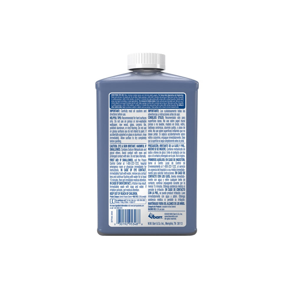 Klean Strip QKTP348 TSP Substitute Cleaner, 32 oz