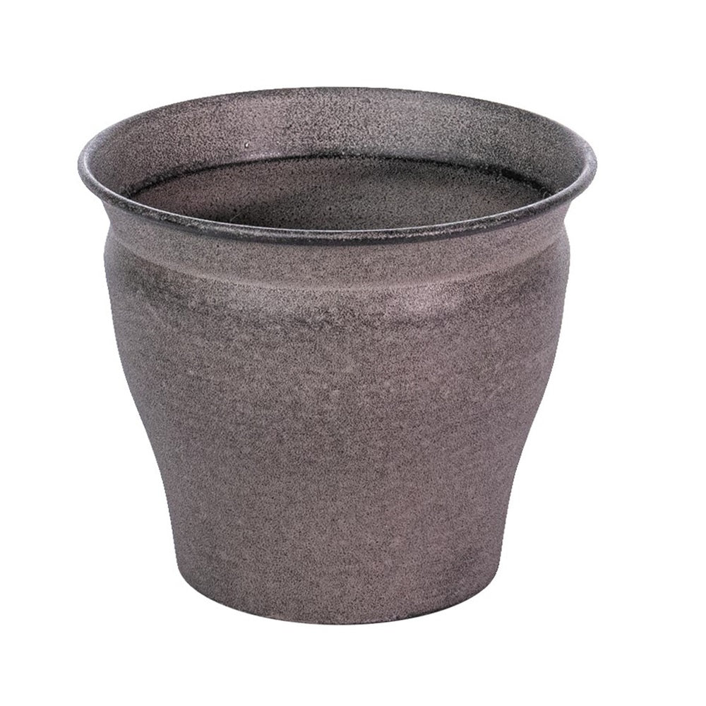 Robert Allen MPT02580 IronStone Timberline Planter, Cappuccino