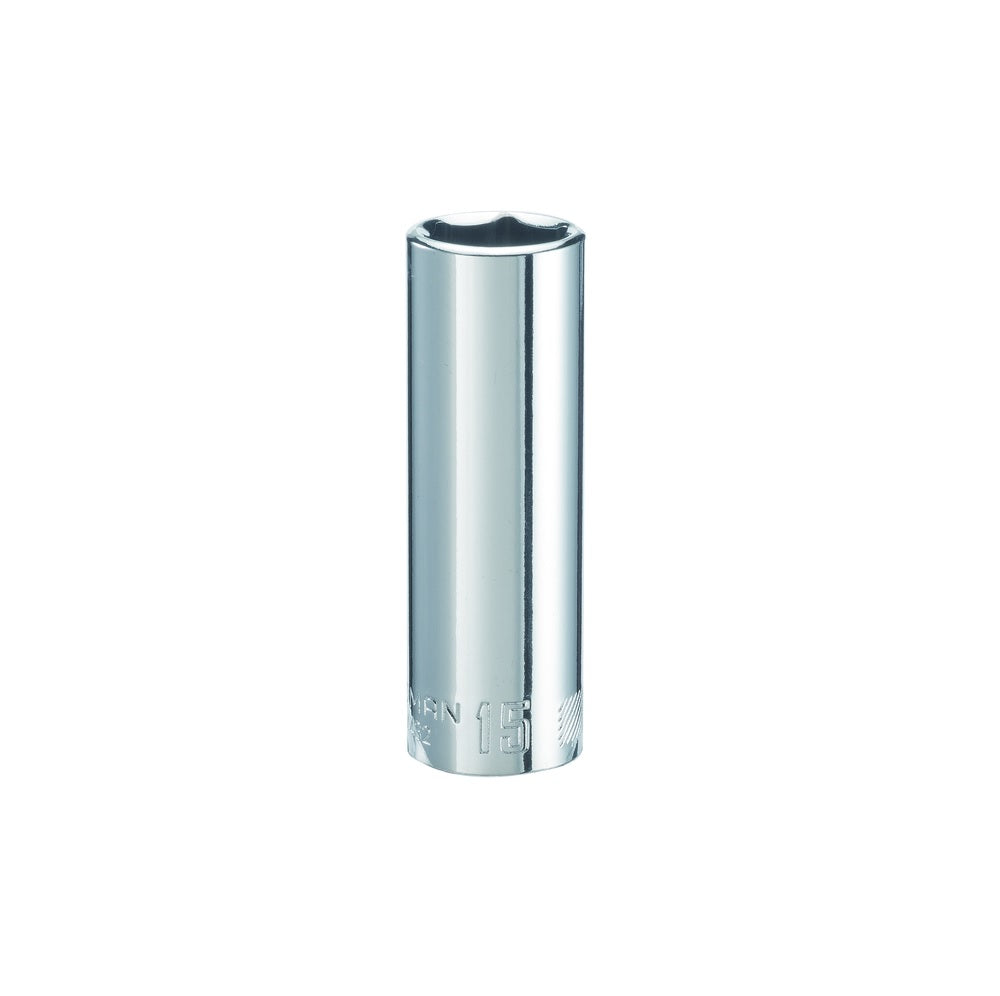 Craftsman CMMT44432 6 Point Deep Socket, 3/8 inch drive, 15 MM