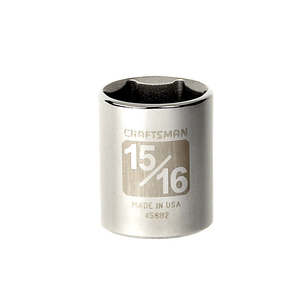 Craftsman CMMT45892 6 Point Standard Socket, 15/16 inch