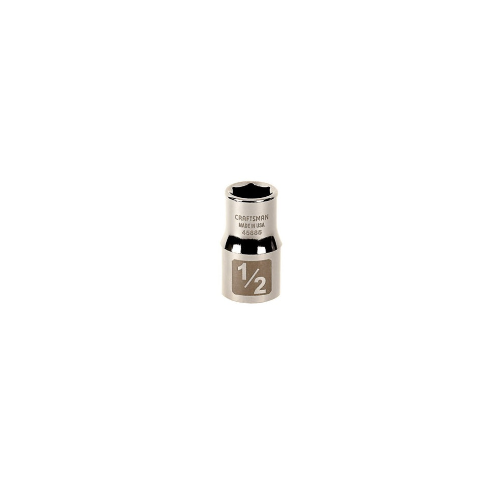 Craftsman CMMT45885 6 Point Standard Socket, 1/2 inch