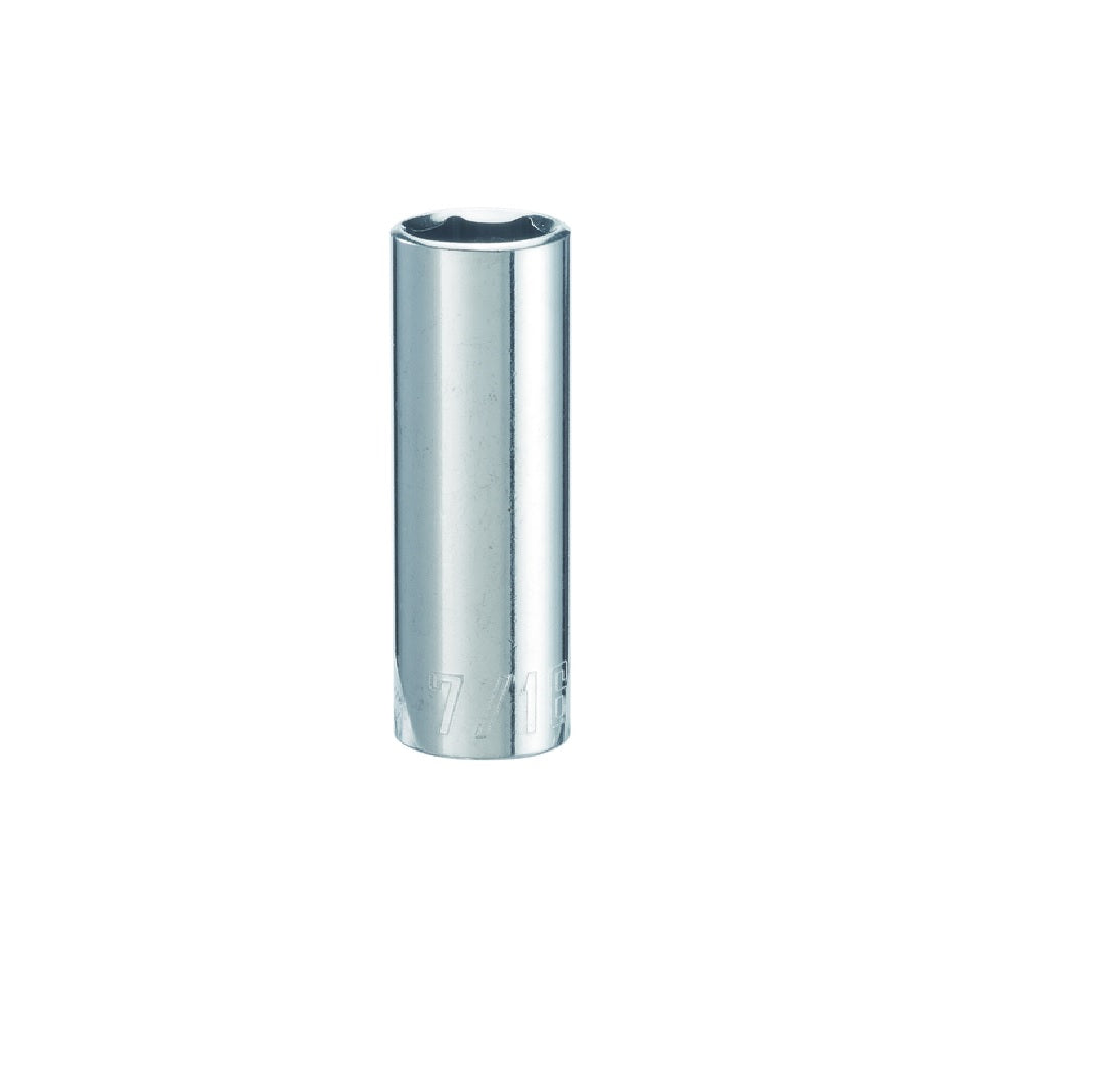 Craftsman CMMT43578 SAE Deep Socket, Polished Chrome