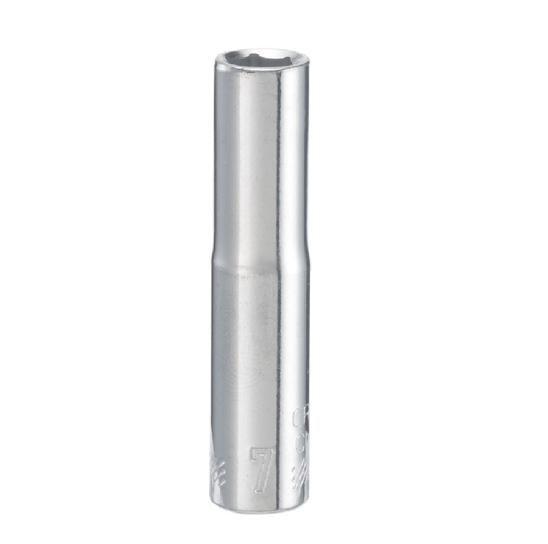 Craftsman CMMT44404 SAE Deep Socket, Polished Chrome