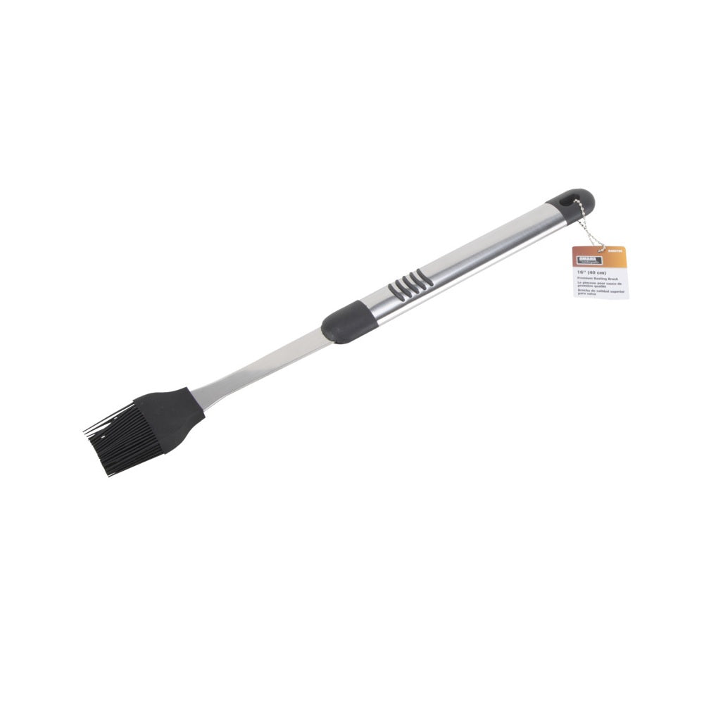 Omaha BBQ-8112443D Basting Brush, Stainless Steel Handle, 16 inch