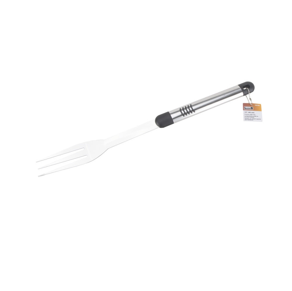 Omaha BBQ-8112443B BBQ Fork, Stainless Steel, 19 inch