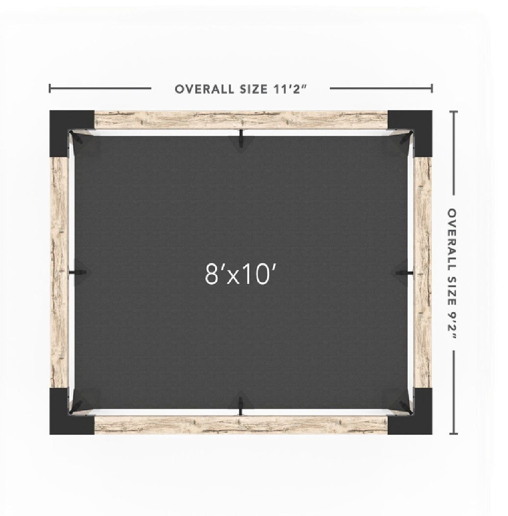 Toja Grid G130810GR1 Shade Cloth, Polyethylene