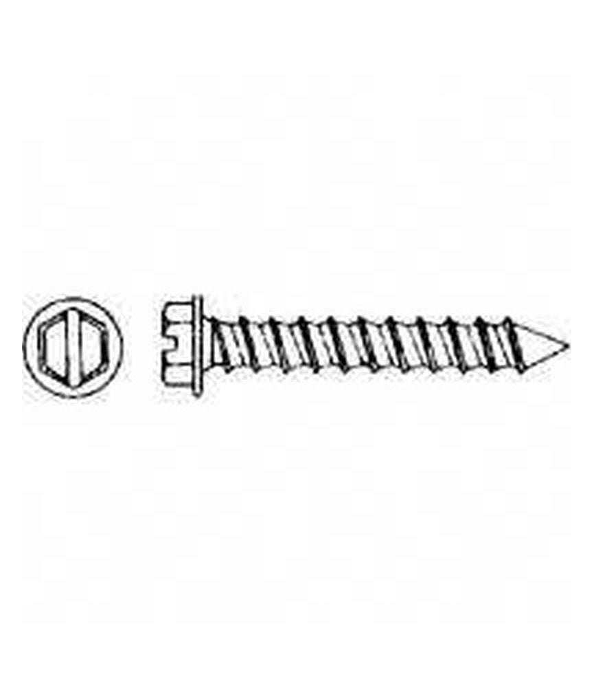 Western States 77979 Masonry Tapping Screw, 3/16 inch