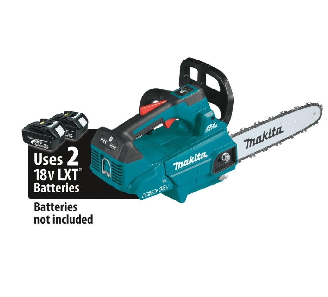 Makita XCU08Z Brushless Chain Saw, 18 V Battery