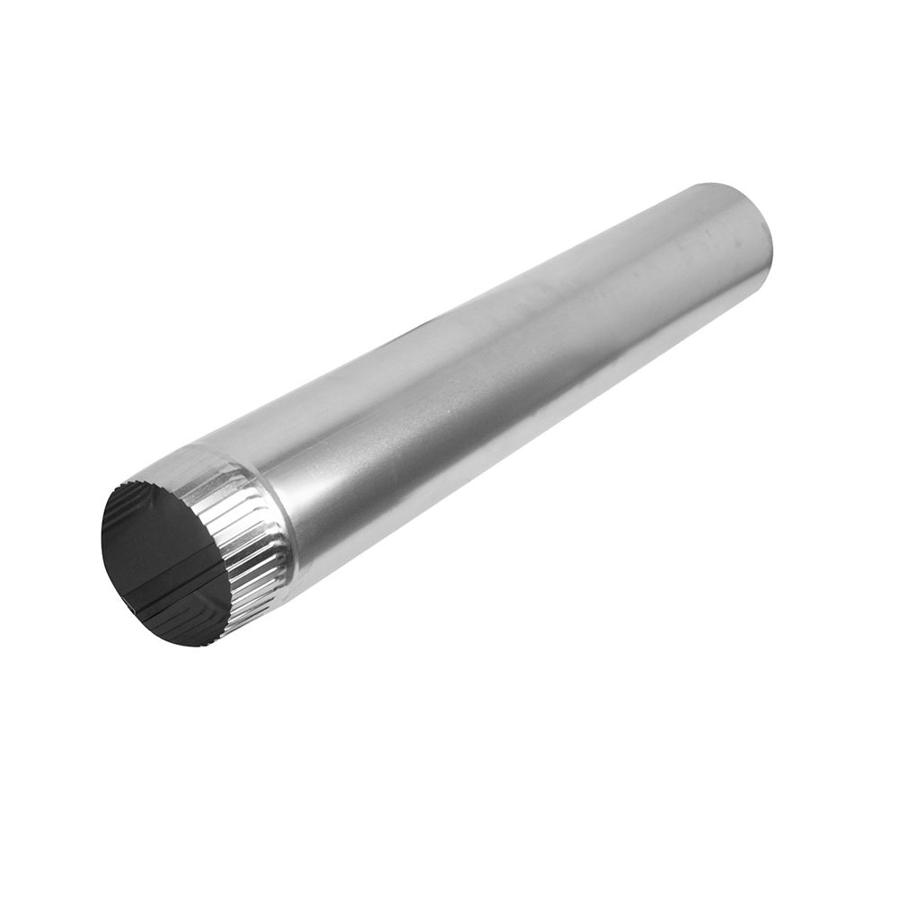 Dundas Jafine P3E Snap Lock Pipe, 3 Inch x 24 Inch, Aluminum