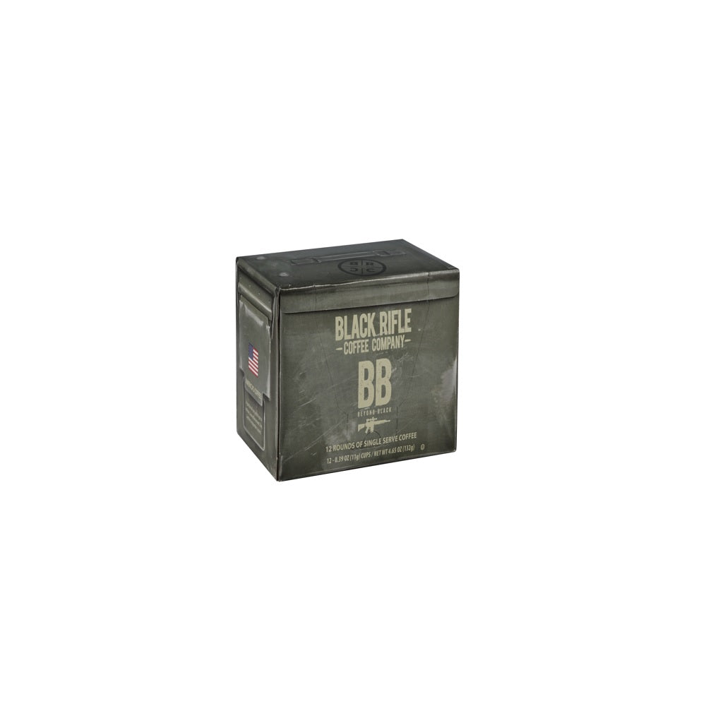 Black Rifle 31-009-12C Dark Roast Coffee K-Cups, 12 pack