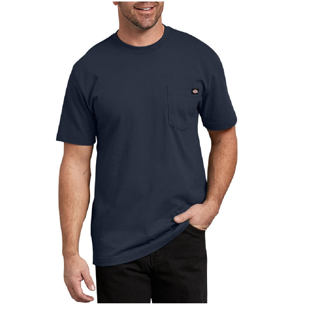 Dickies WS450DN2T Tee Shirt, Blue, 2XLT