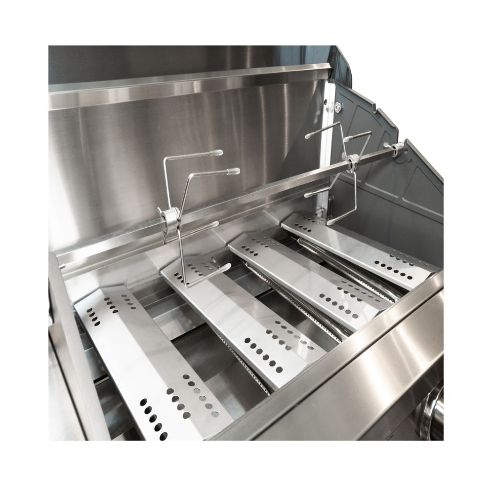 Tytus A10001 Stainless Steel Rotisserie Kit, Silver