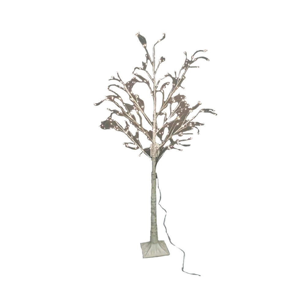 Santas Forest 36637 Birch Twig Tree With Flashbulb, 6 ft