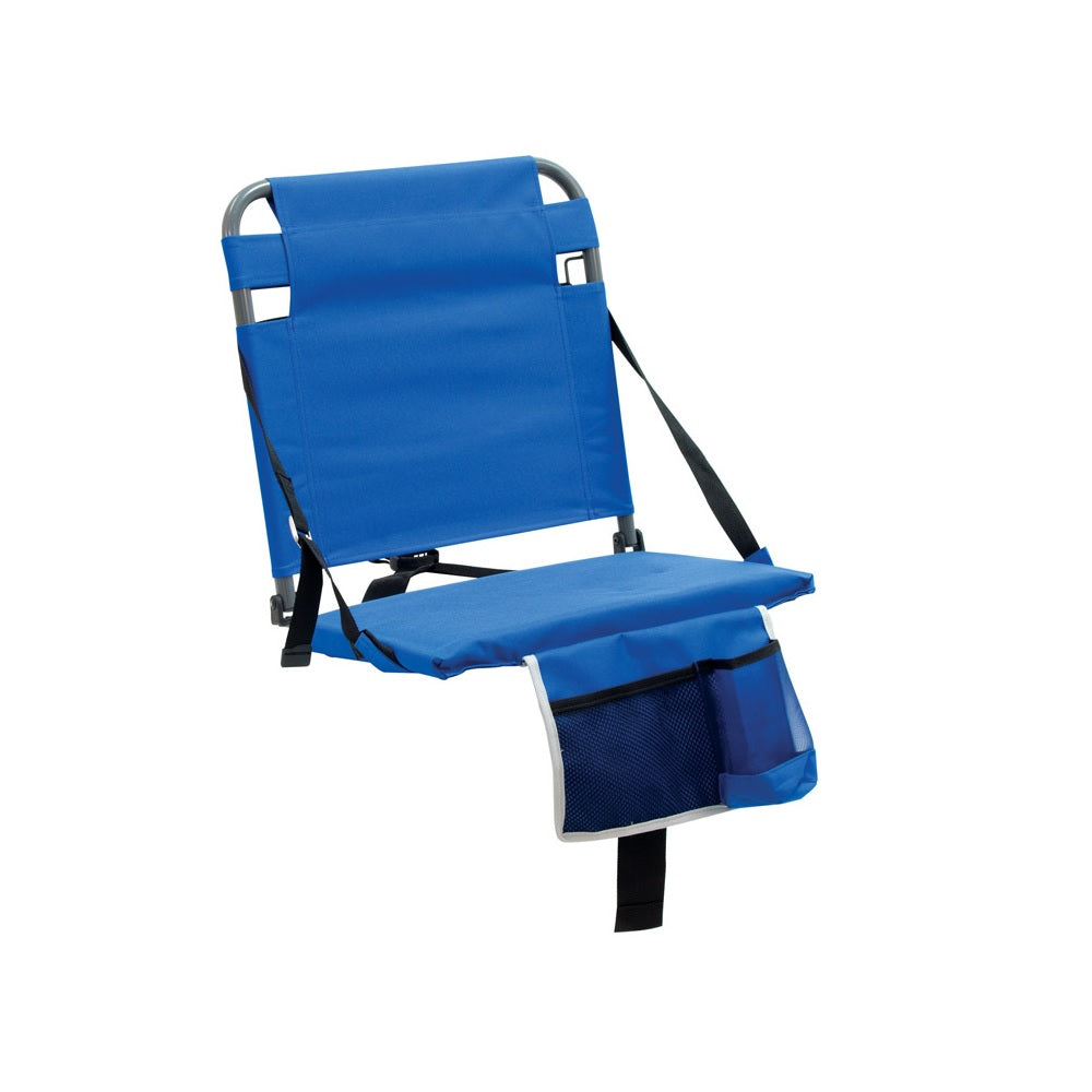 RIO Brands BBC101-413 Folding Stadium Seat, Blue