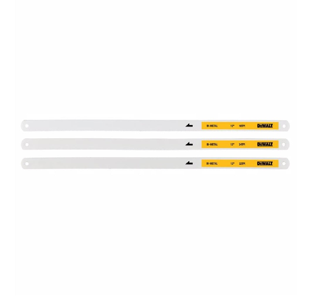 DeWalt DWHT20558 Hacksaw Blade Set, Bi-Metal