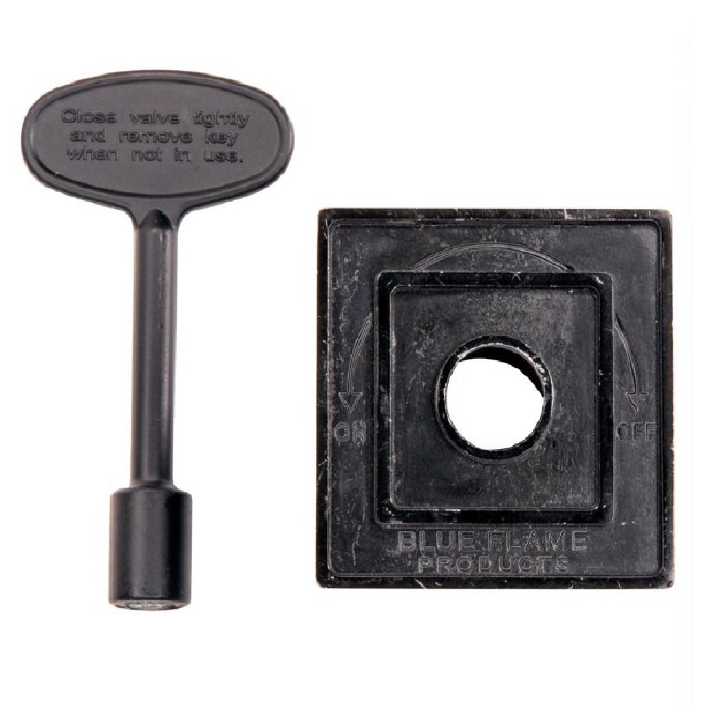 Blue Flame DKS.0505 Gas Valve Flange Kit, Zinc