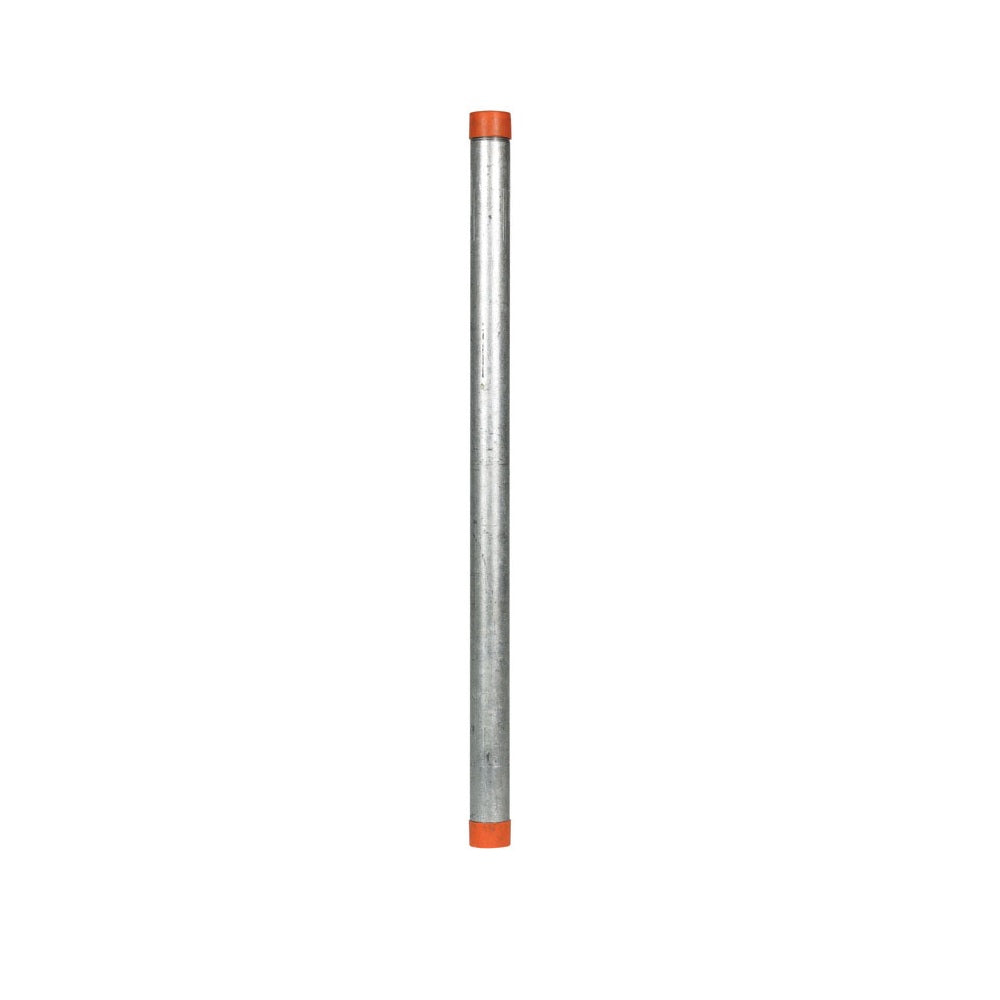 B&K Mueller 10719 Pre-Cut Pipe, Galvanized, 1-1/4 Inch