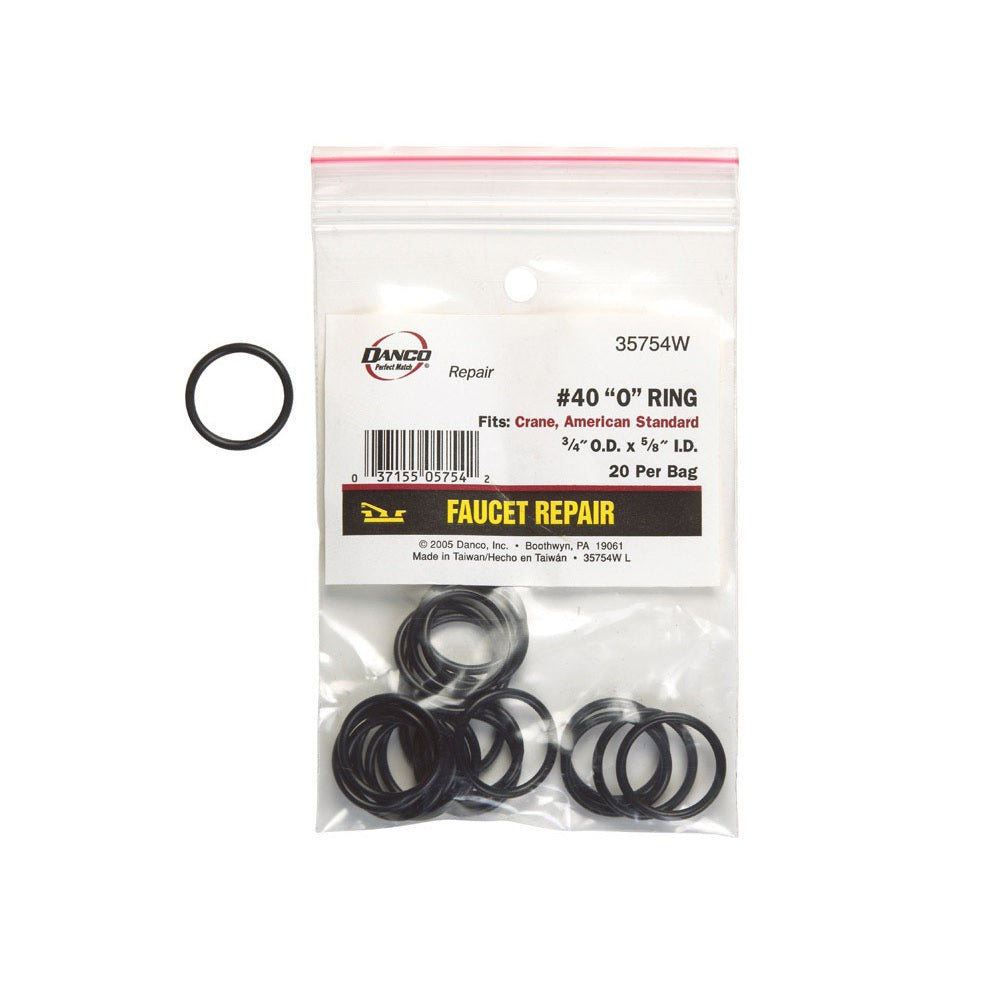Danco 35754W Round O-Ring, 3/4 Inch X 5/8 Inch