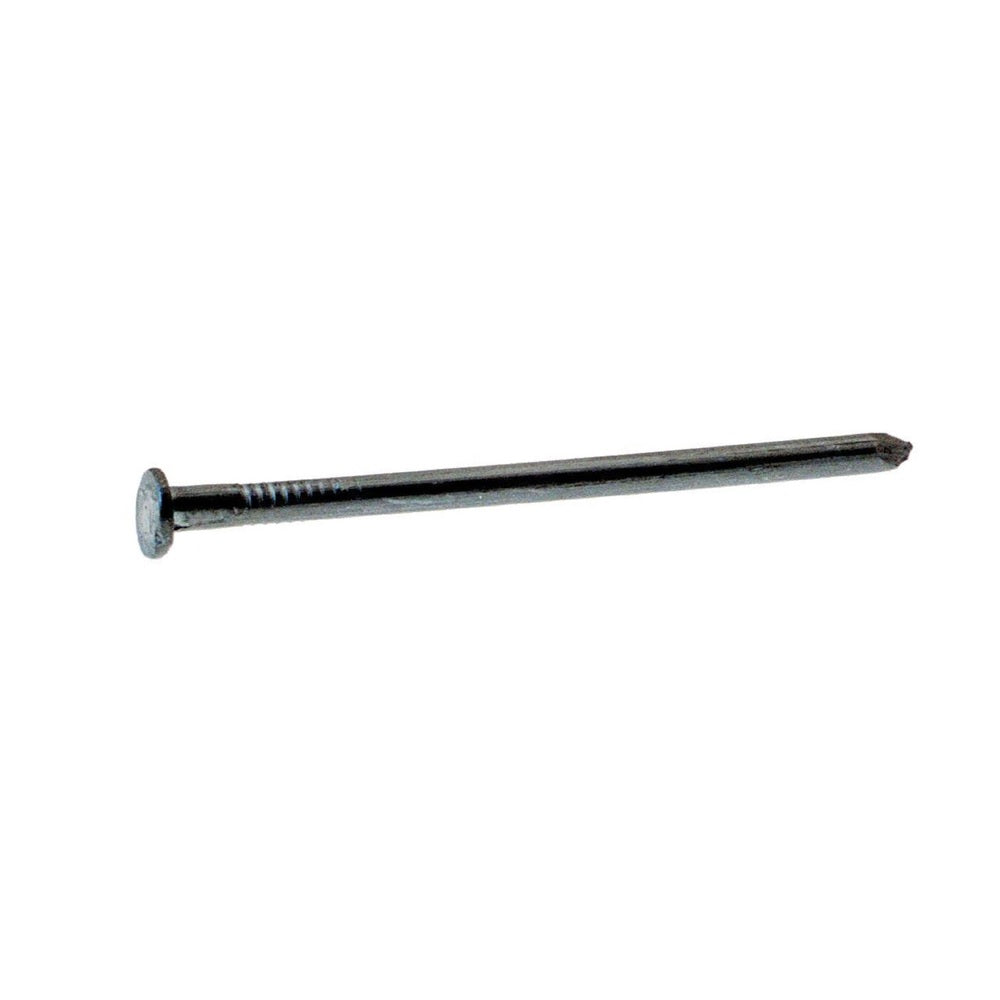 Grip-Rite 8C1 Bright Common Flat Head Nail, Steel, 1 lb