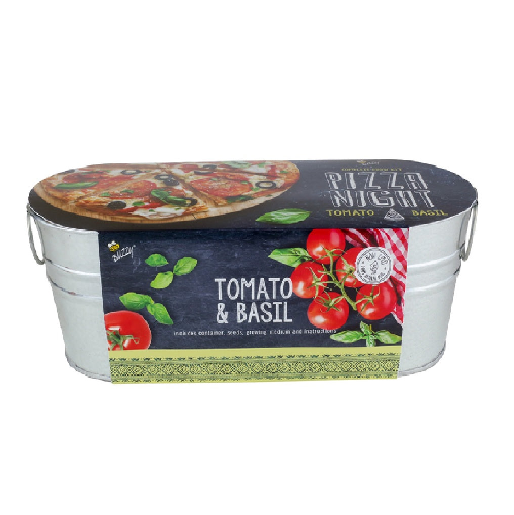 Buzzy 96506 Windowsill Tomato and Basil Grow Kit