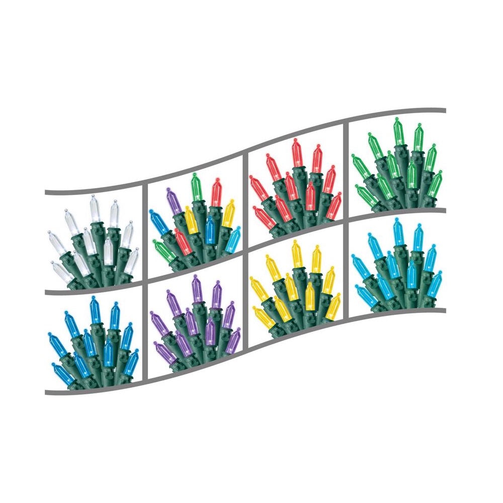 Celebrations 40790-71 String Christmas Lights, 24.75 Feet