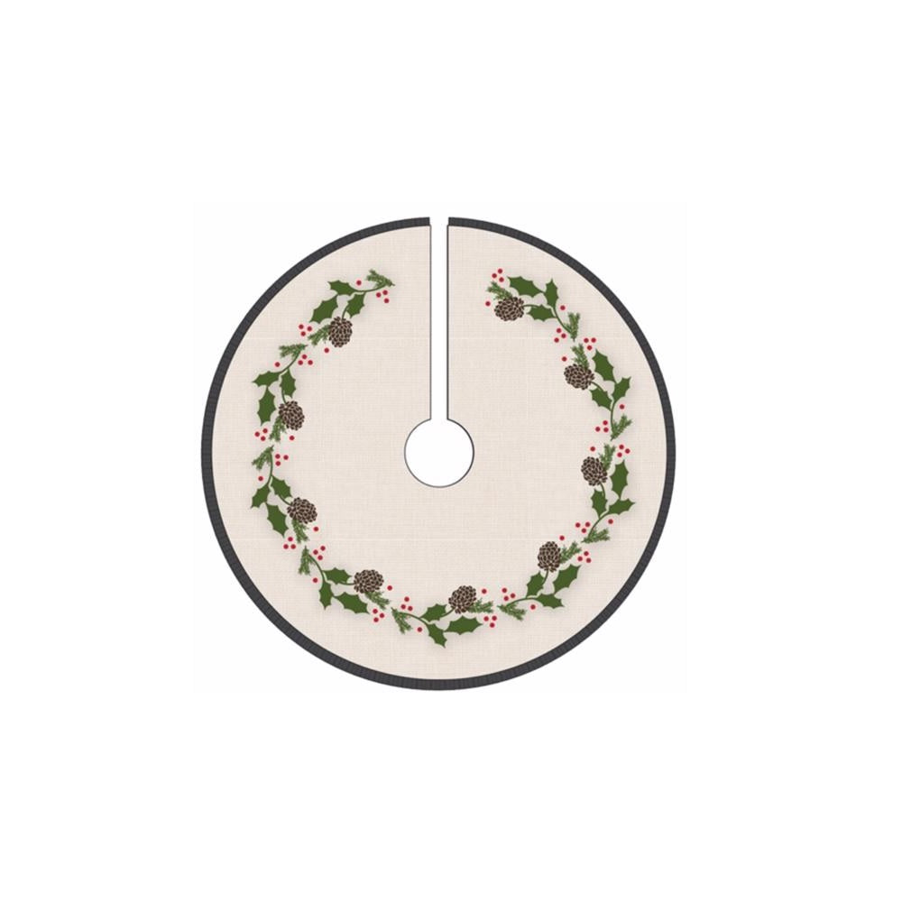 Celebrations 22F01961RS Christmas Tree Skirt, 48 Inch